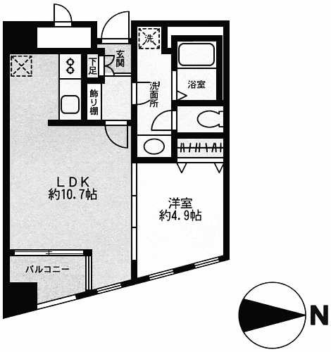 Bタイプ　間取り図