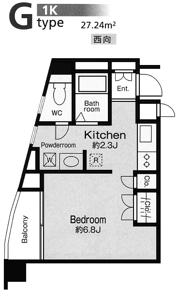 Gタイプ　間取り図