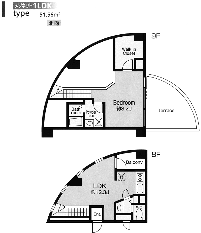 Iタイプ　間取り図