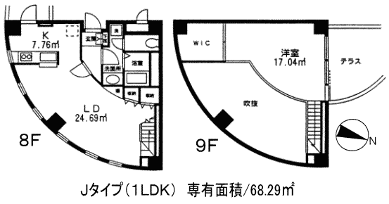 Jタイプ　間取り図