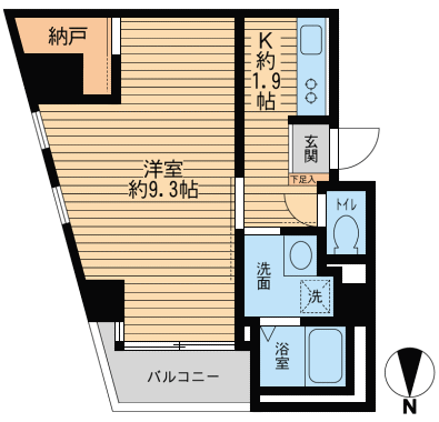 Cタイプ　間取り図