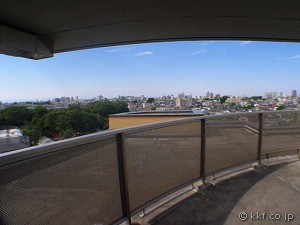 2階　バルコニーview