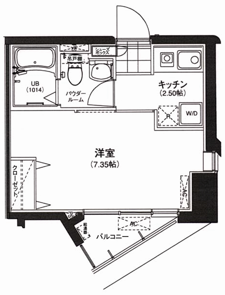 A’タイプ間取り図