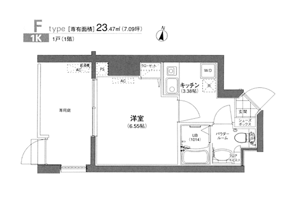 Fタイプ間取り図