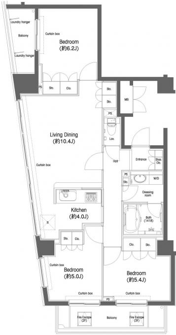 Iタイプ　間取り図