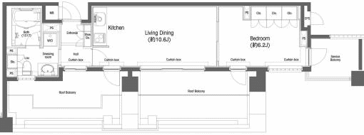 Sタイプ　間取り図