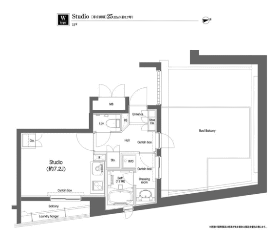 Wタイプ　間取り図