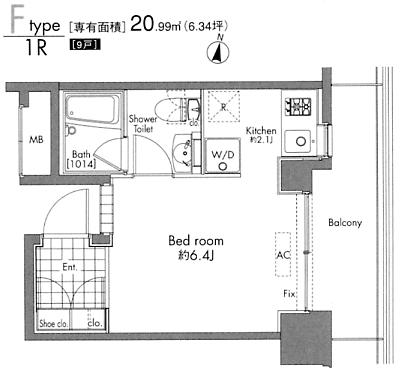 Fタイプ　間取り図