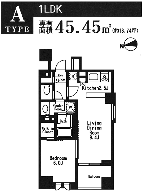 Aタイプ　間取り図