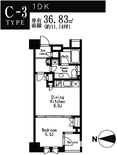 C-3タイプ　間取り図