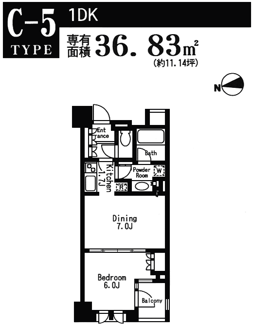 C-5タイプ　間取り図