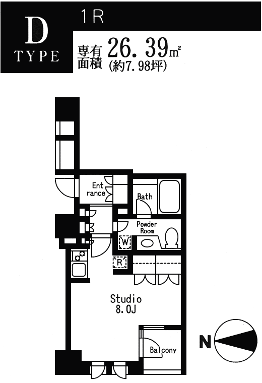 Dタイプ　間取り図