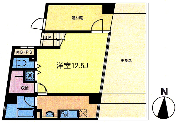 A1タイプ　間取り図