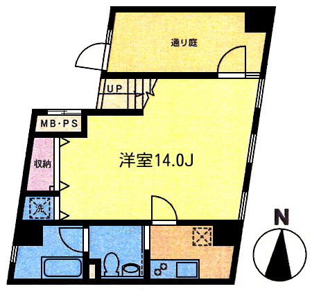 A2タイプ　間取り図