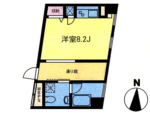 H2タイプ　間取り図