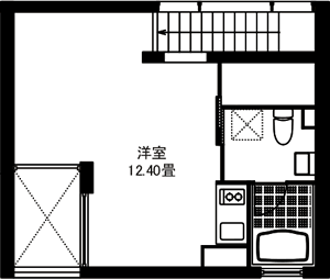 Uタイプ　間取り図