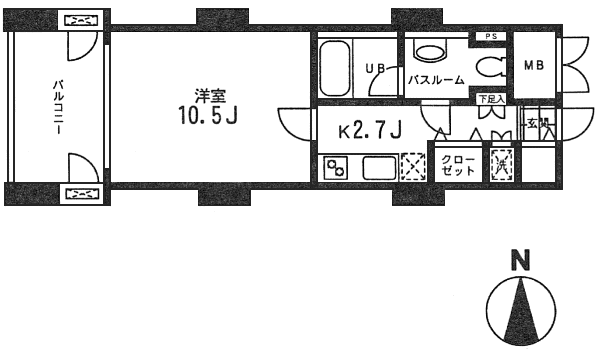 Aタイプ　間取り図