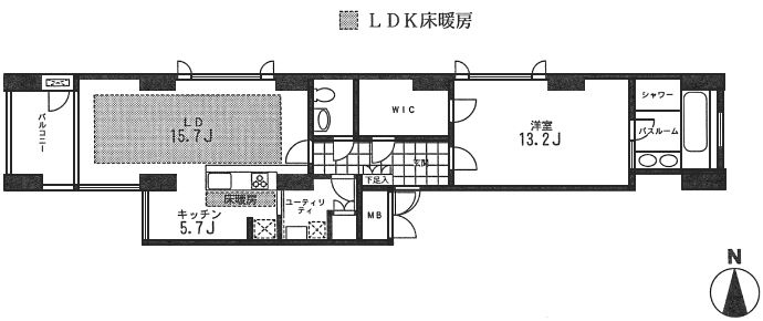 Eタイプ　間取り図