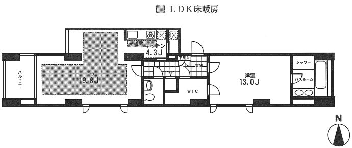 Fタイプ　間取り図