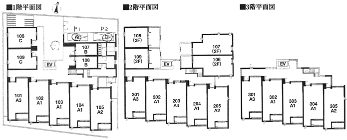 各階平面図