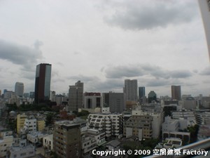 バルコニーからの風景