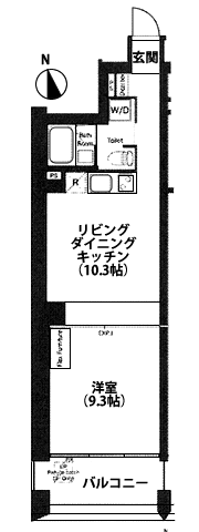 Oタイプ　間取り図