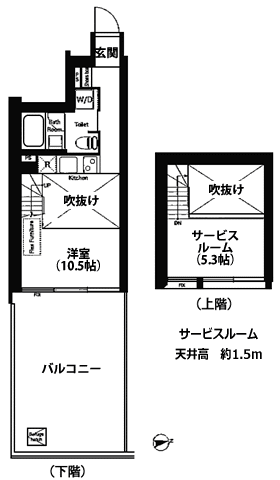 Qタイプ　間取り図