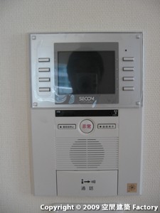 TVモニター付きインターホン