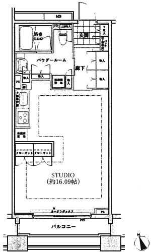 Bタイプ　間取り図