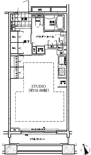 Cタイプ　間取り図