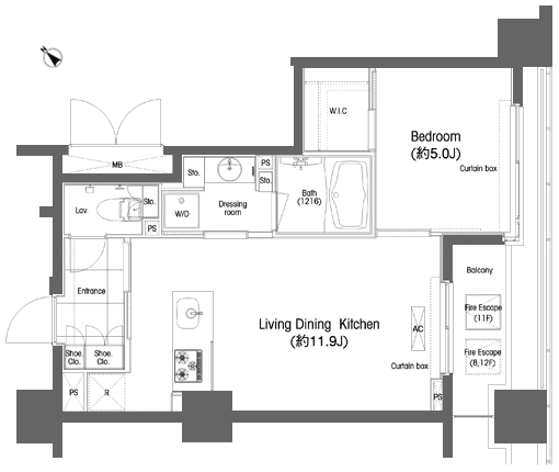 Cタイプ　間取り図