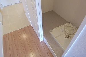 洗濯機置き場