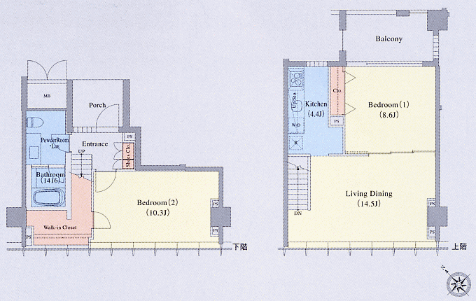 Estyle　間取り図