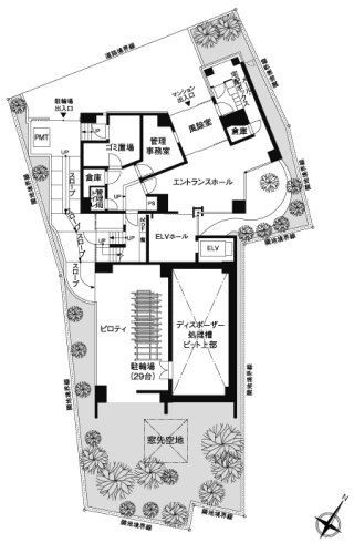 敷地配置図