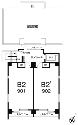 9階平面図