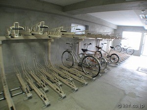 ラック式駐輪場