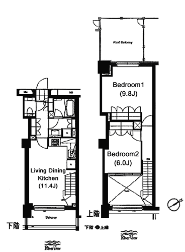 Iタイプ　2LDK　68.81ｍ2