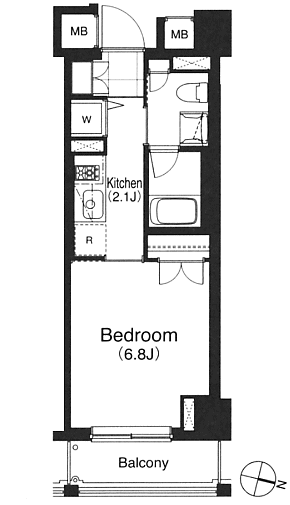 Gタイプ　STUDIO　25.89ｍ2