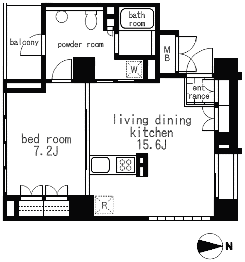 Iタイプ　間取り図