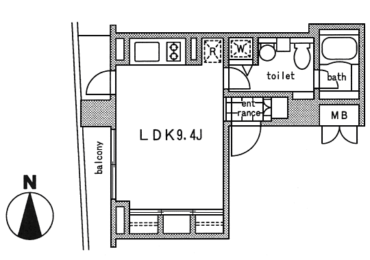 E’タイプ　間取り図