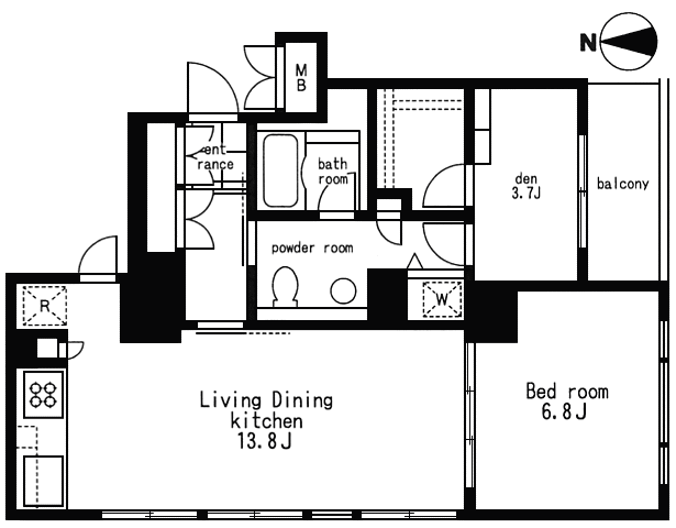 Jタイプ　間取り図