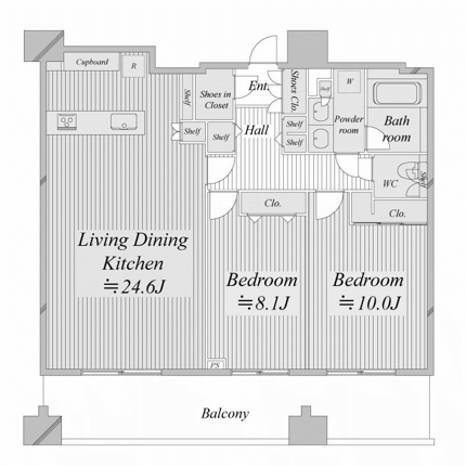 H3タイプ　間取り図