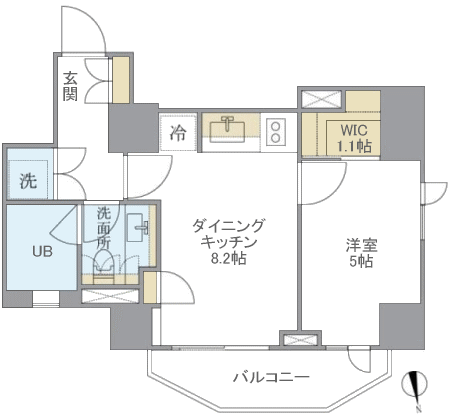 F’タイプ　間取り図