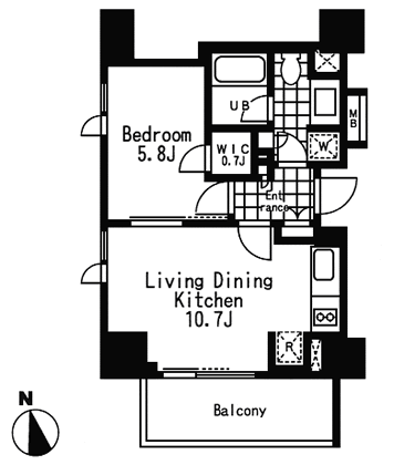 Gタイプ　間取り図