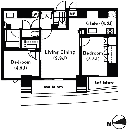 ANタイプ　間取り図