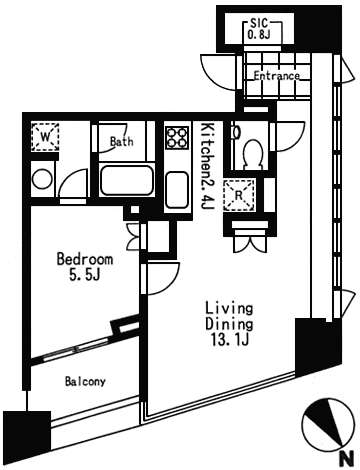 Aタイプ　間取り図