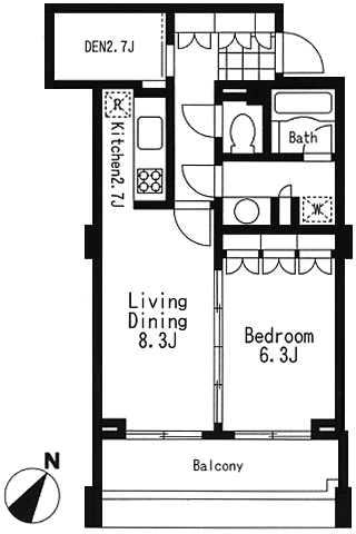 E2タイプ　間取り図