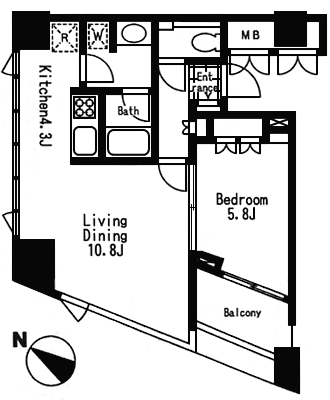 Jタイプ　間取り図