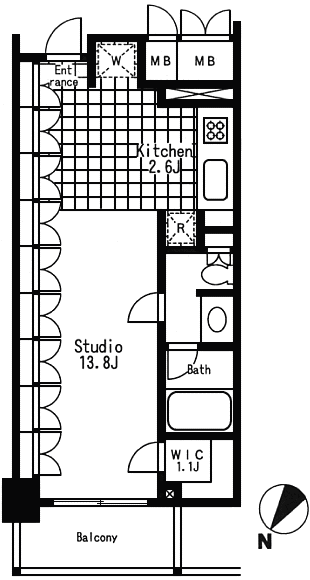 L-Gタイプ　間取り図