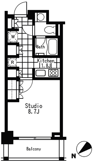 L-Kタイプ　間取り図